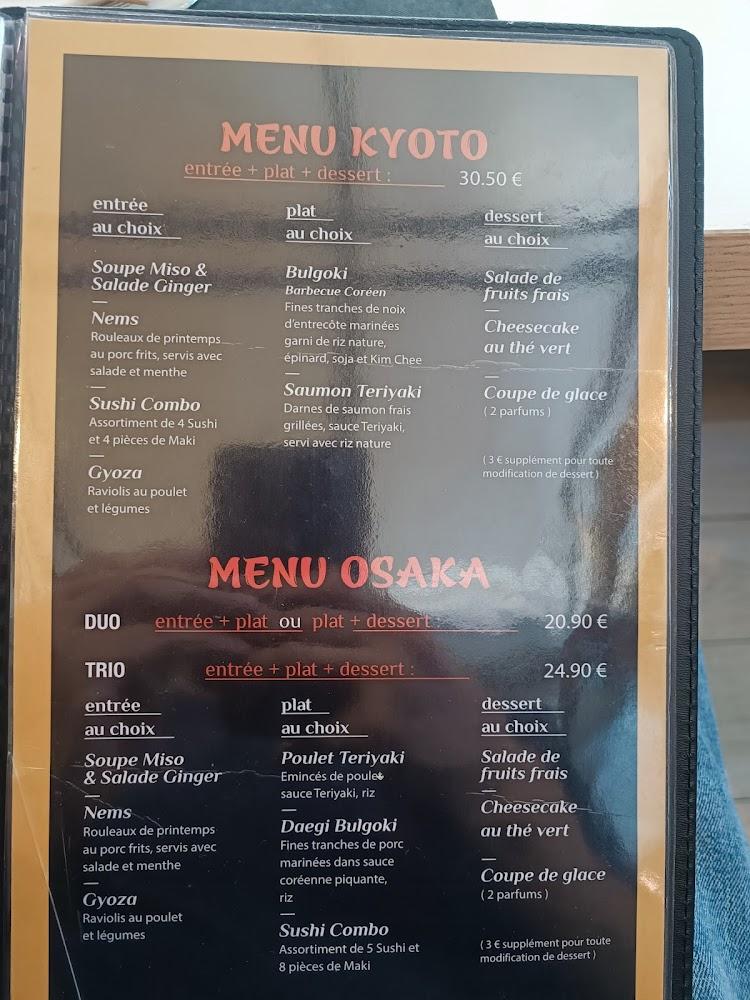 Seito Sushi & Grill coréen & Japonais - Menu Image 3